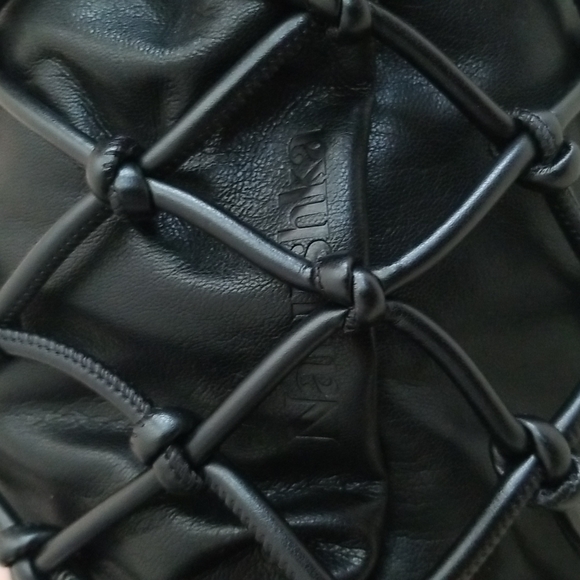 New Nanushka Naiya Net Faux-Leather Bag - Picture 9 of 15